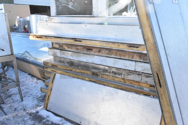 8'x10' Harford Walk In Box w/ Wooden Floor and DL36767GG1 Compressor. Information Provided By The Consignor But Not Verified By PCI Auctions. Picture of the Unit Before Removal Is Included In the Listing. - Image 4 of 6
