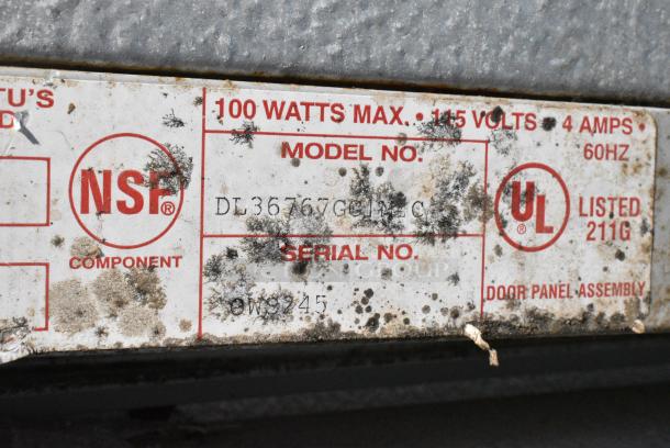8'x10' Harford Walk In Box w/ Wooden Floor and DL36767GG1 Compressor. Information Provided By The Consignor But Not Verified By PCI Auctions. Picture of the Unit Before Removal Is Included In the Listing. - Image 6 of 6