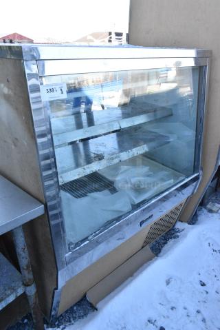 CustomCool Metal Commercial Deli Display Case Merchandiser.