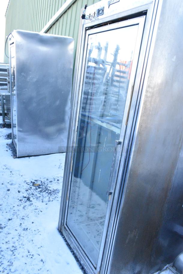 CustomCool GDF1R Metal Commercial Single Door Reach In Freezer Merchandiser. 115 Volts, 1 Phase. - Image 3 of 4