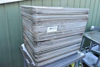 50 Metal Full Size Baking Pans. 50 Times Your Bid!