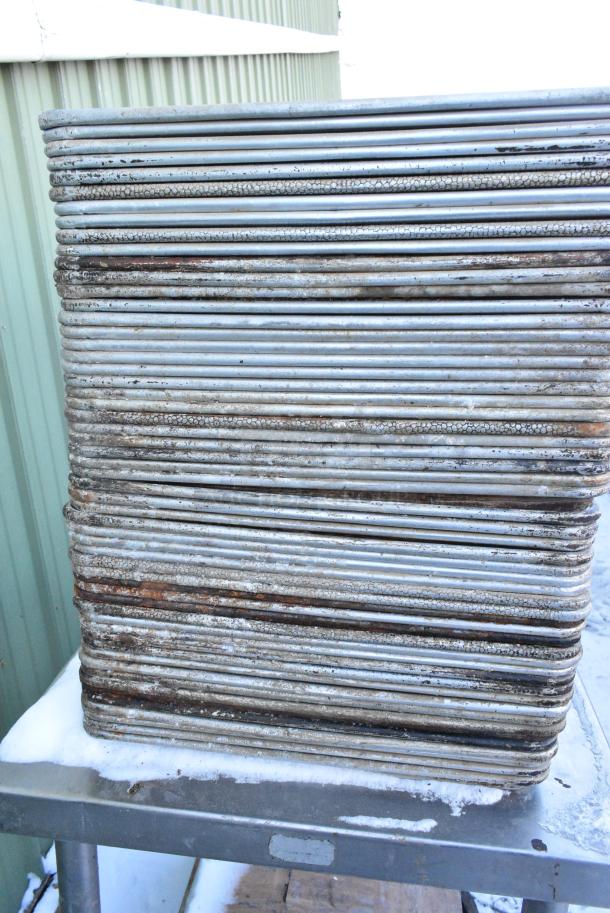 50 Metal Full Size Baking Pans. 50 Times Your Bid! - Image 2 of 2
