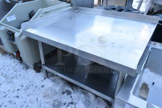 Stainless Steel Equipment Stand w/ Under Shelf.