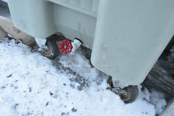 Poly Portable Ice Bin w/ Contents Including Dough Cutters. Does Not Have Lid. - Image 3 of 3