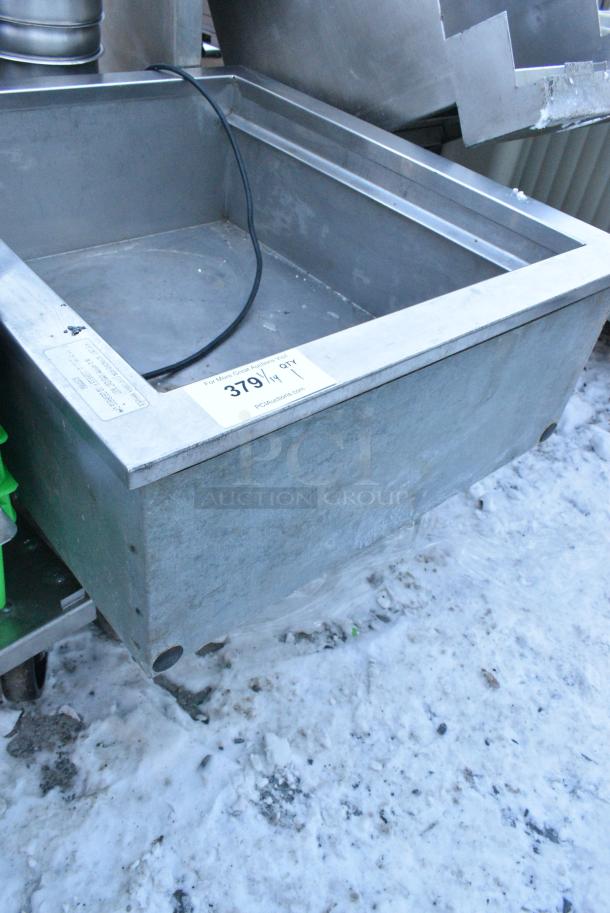 Delfield N8130B Stainless Steel Commercial Cold Pan Drop In. 115 Volts, 1 Phase. - Image 2 of 3