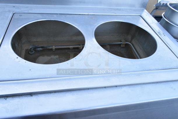 Wells ISMP60 Stainless Steel Food Warming Counter w/ 4 Cut Outs and Under Shelf. 208/240 Volts, 1 Phase. - Image 4 of 5