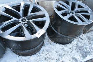 4 Black Metal Car Rims. 4 Times Your Bid!