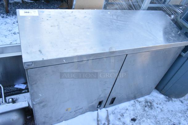 Stainless Steel 2 Door Cabinet. - Image 1 of 3