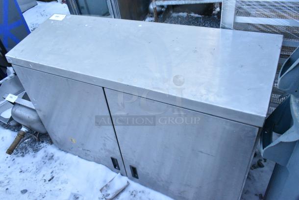 Stainless Steel 2 Door Cabinet. - Image 3 of 3