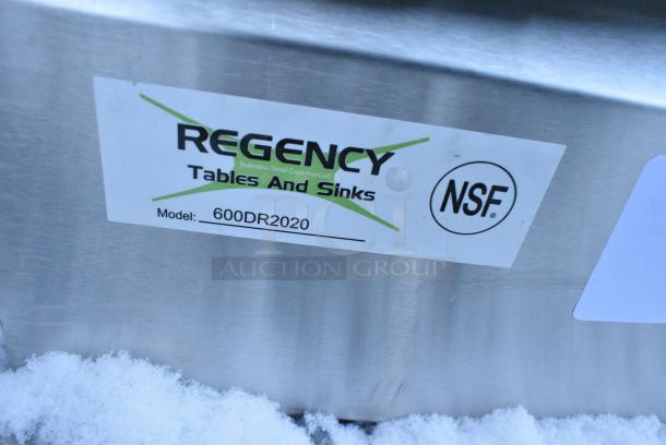 BRAND NEW SCRATCH AND DENT! Regency 600DR2020 Stainless Steel Drawer - Image 2 of 2