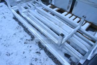 3 BRAND NEW SCRATCH AND DENT! Regency Dunnage Racks; 600DUN2036, 600DUN24608, 600DUN2060. 3 Times Your Bid!