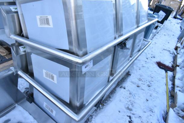 BRAND NEW SCRATCH AND DENT! Regency 600S3181818R Stainless Steel 3 Bay Sink w/ Right Side Drain Board. No Legs. - Image 2 of 3