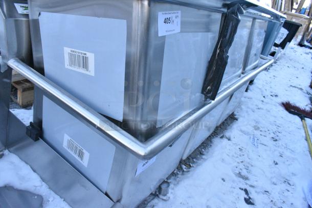 BRAND NEW SCRATCH AND DENT! Regency 600S3181818R Stainless Steel 3 Bay Sink w/ Right Side Drain Board. No Legs. - Image 2 of 3