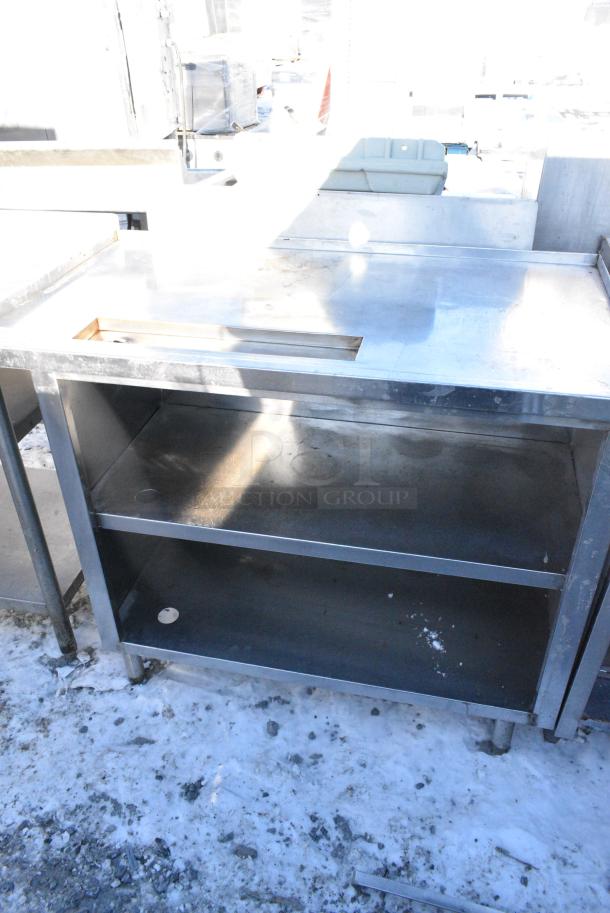 Stainless Steel Soda Station w/ 2 Under Shelves - Image 2 of 3