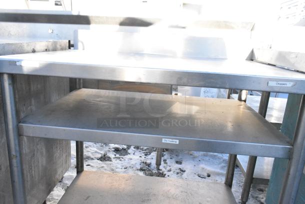 Stainless Steel Table w/ 2 Under Shelves. - Image 3 of 3