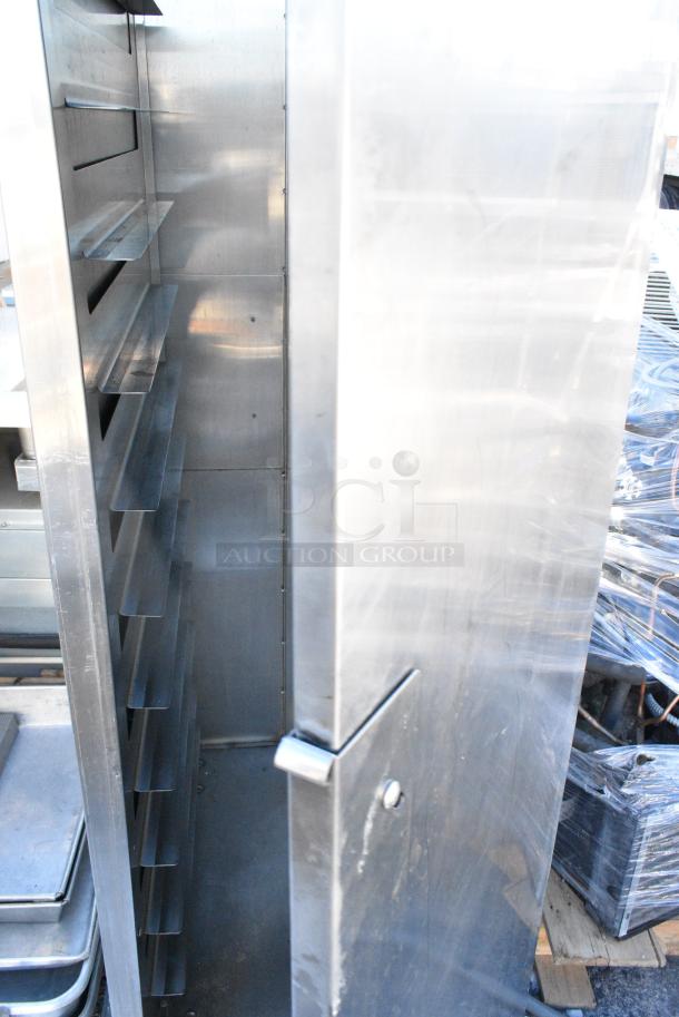 Alluserv Metal Commercial Enclosed Pan Transport Rack on Commercial Casters. - Image 2 of 4