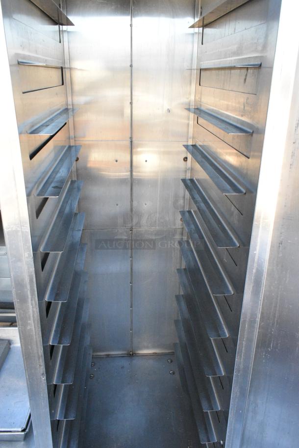 Alluserv Metal Commercial Enclosed Pan Transport Rack on Commercial Casters. - Image 3 of 4