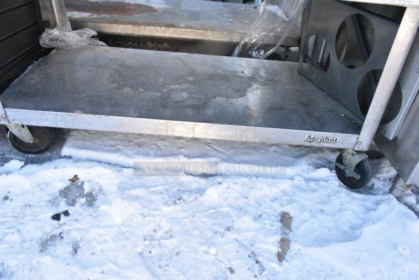 Duke 333 M Stainless Steel Counter w/ Under Shelf on Commercial Casters. - Image 3 of 3