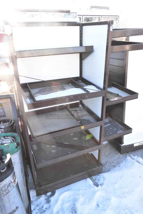 2 Metal Merchandising Racks. 2 Times Your Bid! - Image 3 of 4