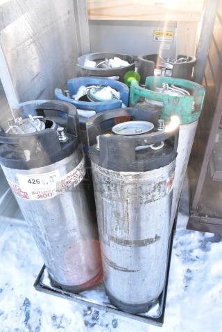 6 Homebrew Kegs. 6 Times Your Bid!