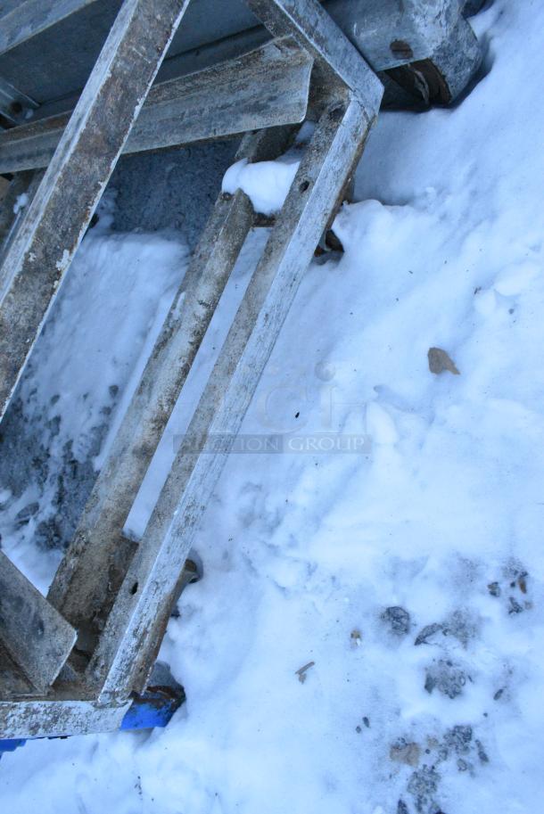 Metal Commercial Pan Transport Rack on Commercial Casters. - Image 3 of 3