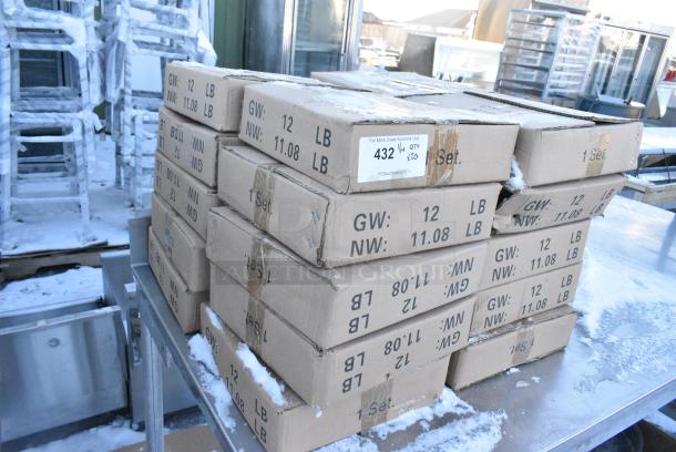 20 BRAND NEW SCRATCH AND DENT! Boxes of 4 Commercial Casters. 20 Times Your Bid! - Image 2 of 3