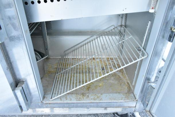 Beverage Air SP72-30M Stainless Steel Commercial Sandwich Salad Prep Table Bain Marie Mega Top on Commercial Casters. 115 Volts, 1 Phase. - Image 7 of 8