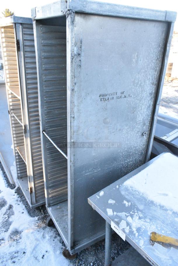 Metal Commercial Pan Transport Rack on Commercial Casters. - Image 3 of 3