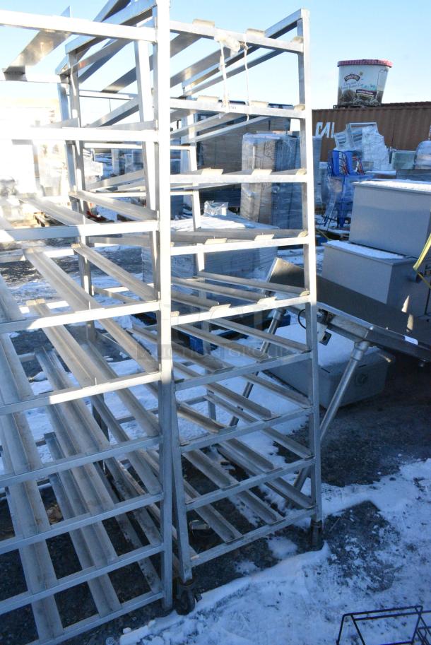 Channel Metal Commercial #10 Can Rack - Image 2 of 5