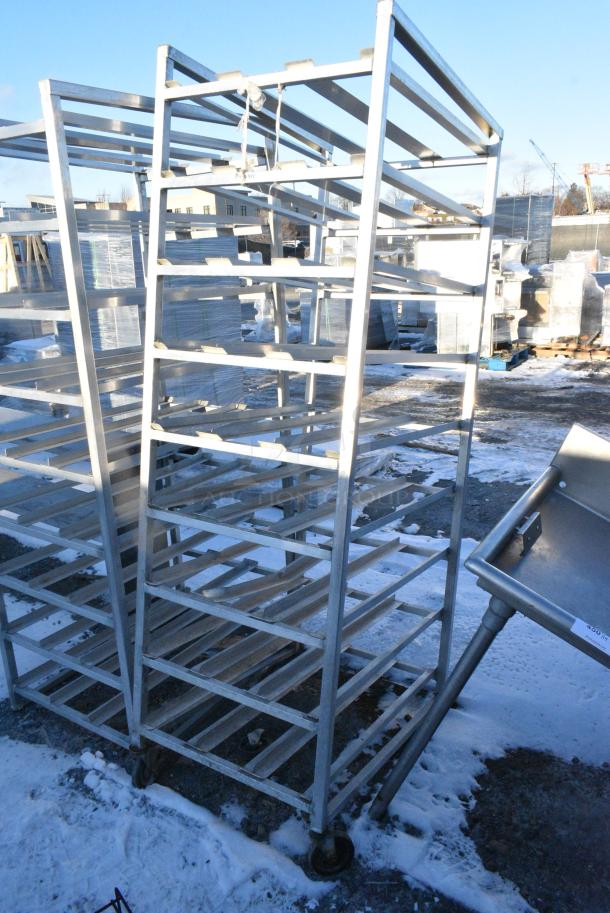 Channel Metal Commercial #10 Can Rack - Image 3 of 5