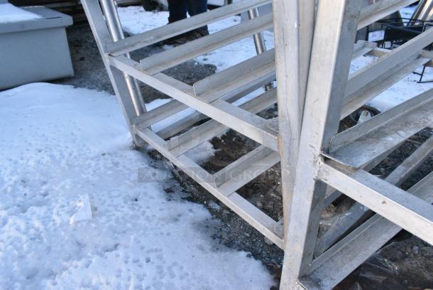 Channel Metal Commercial #10 Can Rack - Image 4 of 5