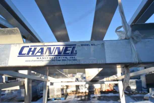 Channel Metal Commercial #10 Can Rack - Image 5 of 5