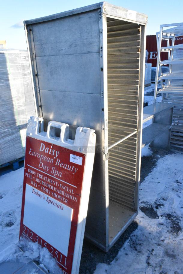 Metal Commercial Pan Transport Rack on Commercial Casters. - Image 2 of 3