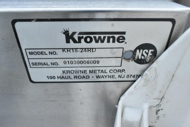 Krowne KR18-24RD Stainless Steel Bottle Merchandiser Stand. No Legs. - Image 4 of 4