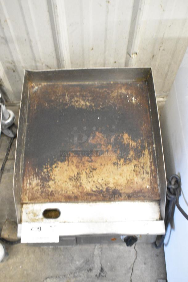 Adcraft GRID-16 Stainless Steel Commercial Countertop Flat Top Griddle. 120 Volts, 1 Phase. - Image 4 of 5