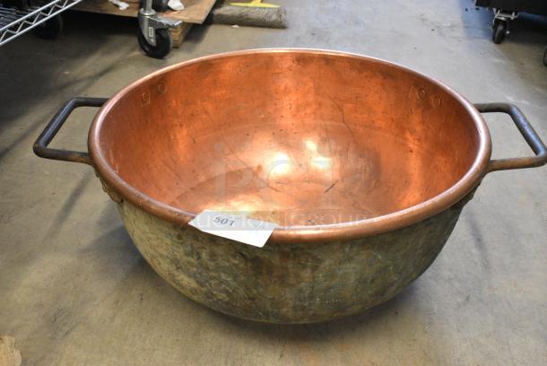 2 Metal Pots; One Is Copper. 2 Times Your Bid! - Image 2 of 5