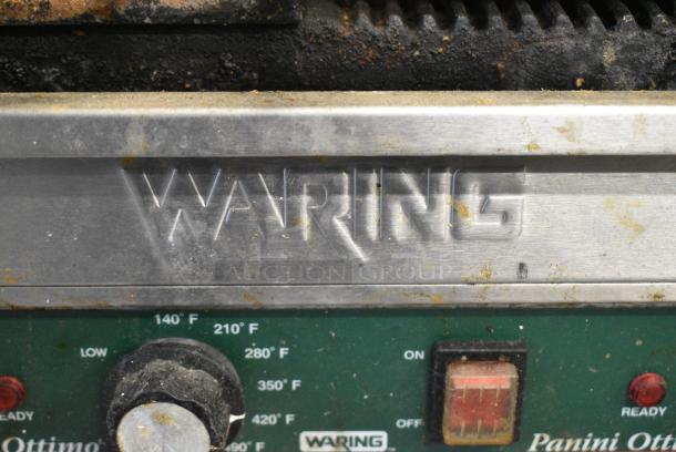Waring WDG300 Stainless Steel Countertop Double Panini Press. 240 Votls, 1 Phase. - Image 2 of 7