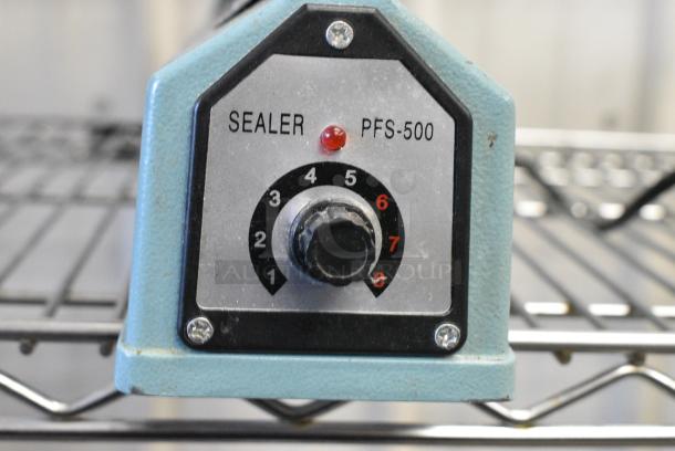 500 Metal Countertop Impulse Sealer. 120 Volts, 1 Phase. Tested and Does Not Power On - Image 3 of 4