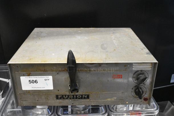 Fusion 508 Metal Countertop Electric Powered Snack Oven Pizza Oven. 120 Volts, 1 Phase. Tested and Working! - Image 1 of 7