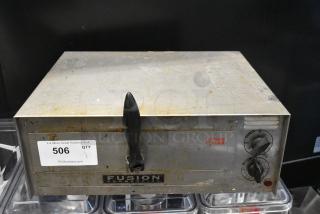 Fusion 508 Metal Countertop Electric Powered Snack Oven Pizza Oven. 120 Volts, 1 Phase. Tested and Working!