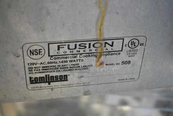 Fusion 508 Metal Countertop Electric Powered Snack Oven Pizza Oven. 120 Volts, 1 Phase. Tested and Working! - Image 7 of 7