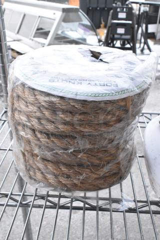 2 BRAND NEW! Librett Durables Manila Rope. 2 Times Your Bid!