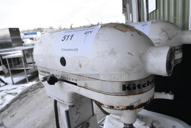KitchenAid KSMC50S Metal Countertop 5 Quart Planetary Dough Mixer. 120 Volts, 1 Phase. Tested and Working! - Image 4 of 6