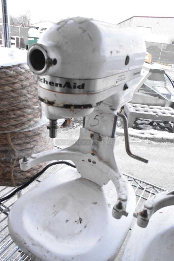 KitchenAid KSMC50S Metal Countertop 5 Quart Planetary Dough Mixer. 120 Volts, 1 Phase. Tested and Working! - Image 5 of 6