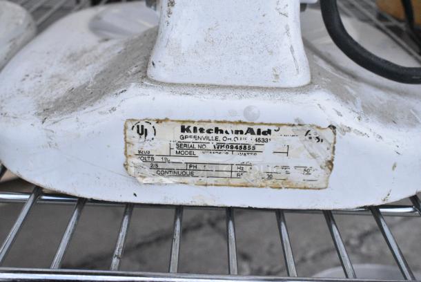 KitchenAid KSMC50S Metal Countertop 5 Quart Planetary Dough Mixer. 120 Volts, 1 Phase. Tested and Working! - Image 6 of 6