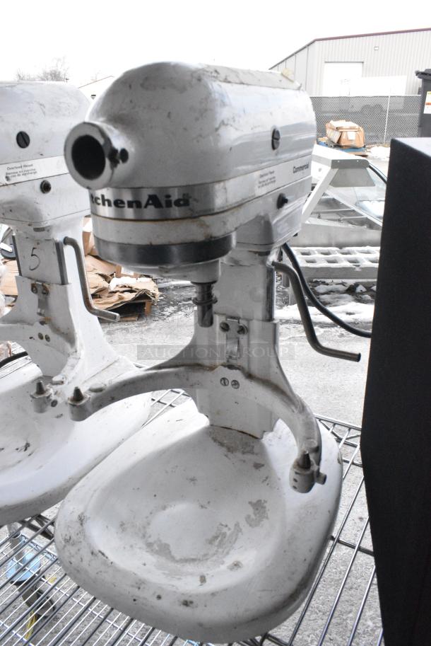 KitchenAid KSMC50S Metal Countertop 5 Quart Planetary Dough Mixer. 120 Volts, 1 Phase. Tested and Working! - Image 4 of 6