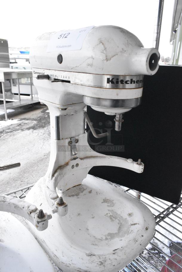KitchenAid KSMC50S Metal Countertop 5 Quart Planetary Dough Mixer. 120 Volts, 1 Phase. Tested and Working! - Image 5 of 6