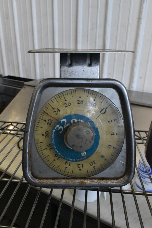 3 Taylor Metal Countertop Scales. 3 Times Your Bid! - Image 2 of 5