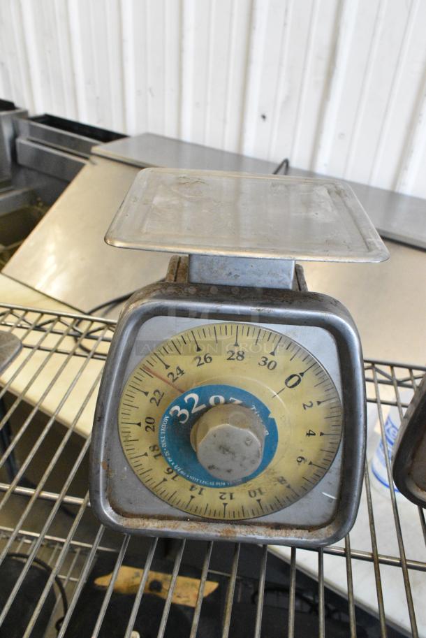 3 Taylor Metal Countertop Scales. 3 Times Your Bid! - Image 3 of 5