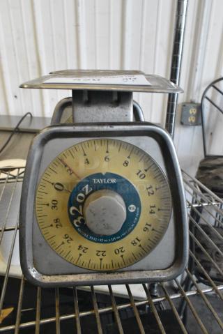 2 Taylor Metal Countertop Scales. 2 Times Your Bid!